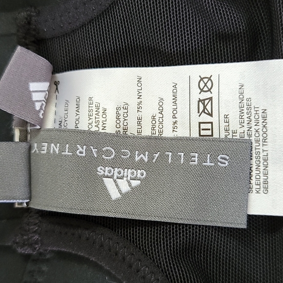 Adidas by Stella McCartney women's size XS black sports bra - Picture 11 of 15